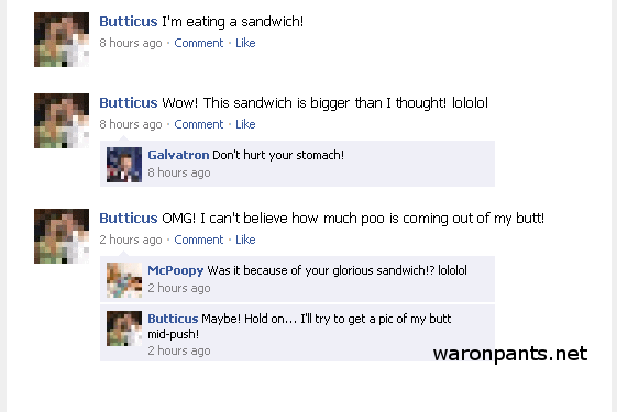 Facebook Sandwich