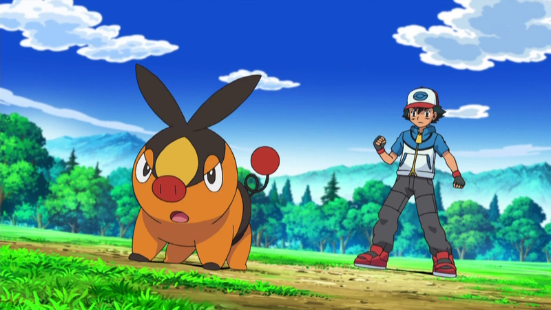 Ash and Tepig
