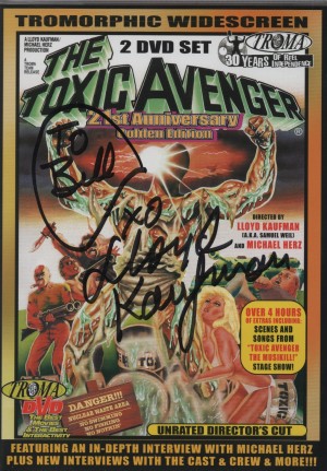 Autographed Toxic Avenger