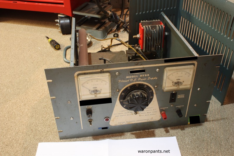 Old Linear Power Supply - Front