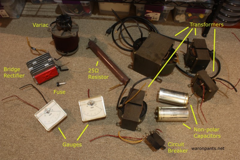 Old Linear Power Supply - Parts