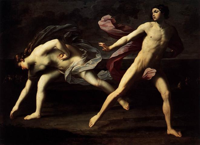 Atalanta and Hippomenes by Guido Reni