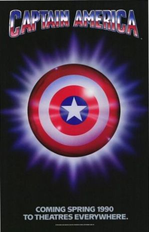 Captain America Movie Poster (1990)