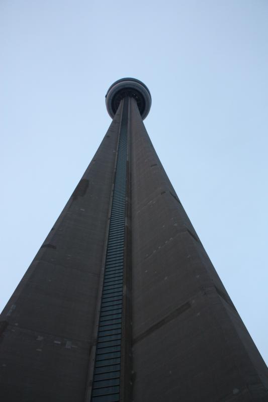CN Tower From Bottom
